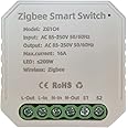 MHCOZY Zigbee Switch Controller Module,Mini 1 Gang 1/2 Way,DIY Smart Light Switch,Works with Ewelink Tuya Zigbee hub, SmartThings, Alexa, Google Home