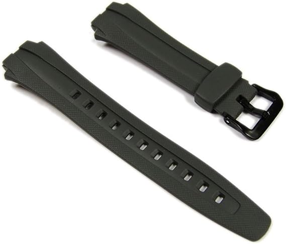 casio rubber strap watch