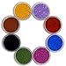 Premium Oxide Pigment Powder Colorants Set - 8 Beautiful Colors for Hand Soap Making Kit (.5 oz ea) - Red, Blue, Yellow, Lavender, Green, Brown, Black, Violet - Non Bleeding Colorant