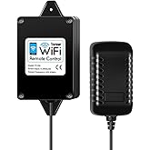 TOPENS TC196 Tuya WiFi Remote Control for Automatic Swing Sliding Gate Opener Garage Door Opener with iOS and Android App WiFi & Bluetooth Security Gate Controller