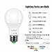 Motion Sensor Light Bulb 7W Radar Sensor Bulbs Dusk to Dawn E26 Medium Base Soft White 2700k LED Motion Activated Bulb Auto On/Off for Indoors Outdoors by LUXON