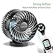 OPOLAR F111 Newest Version Rechargeable and Portable Desktop 4 Inch Mini USB Fan, with 2200mAh LG Battery for Home, Office and Travel - Stepless Wind Speed (Detachable Cover )