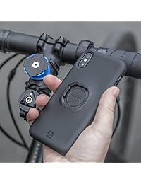 Quad Lock   Kit de sujeción en bicicletas para iPhone 7 Plus 8 PLUS, iPhone X, Negro