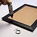 Craig Frames 7171610BK 24 x 36 Inch Poster Frame, Solid Wood, 0.84 Inch Wide, Black