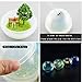 Jetloter Clear Sphere Mould DIY Spherical Silicone Transparent Round Mold Making Tool Gifts Handcraft