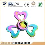 Gintenco Fidget Best Hand Spinner-Fidget Work Ultra Fast Bearings Perfect Gift For ADHD,Anxiety Stress Relief Focus Toys,Stress Reducer (Dazzle colour HD)