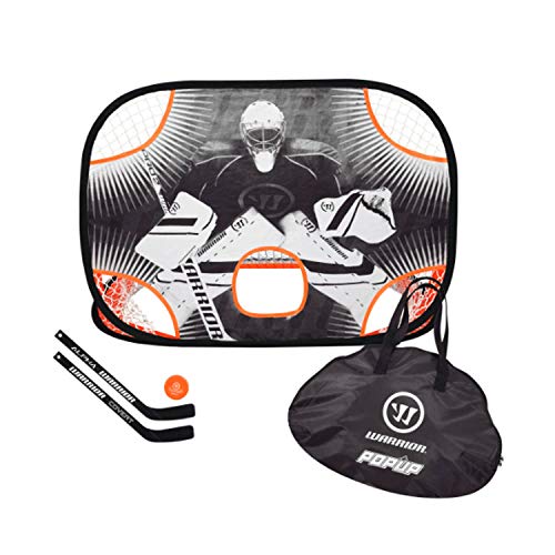 Warrior Sports Mini Pop Up Hockey Net and Sticks Kit Nc NS