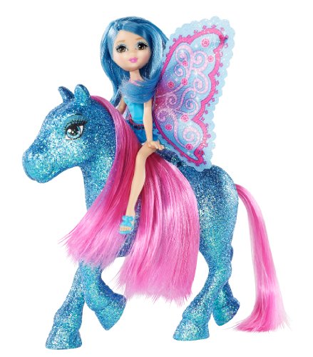 Barbie A Fairy Secret Fairy and Pony - Blue