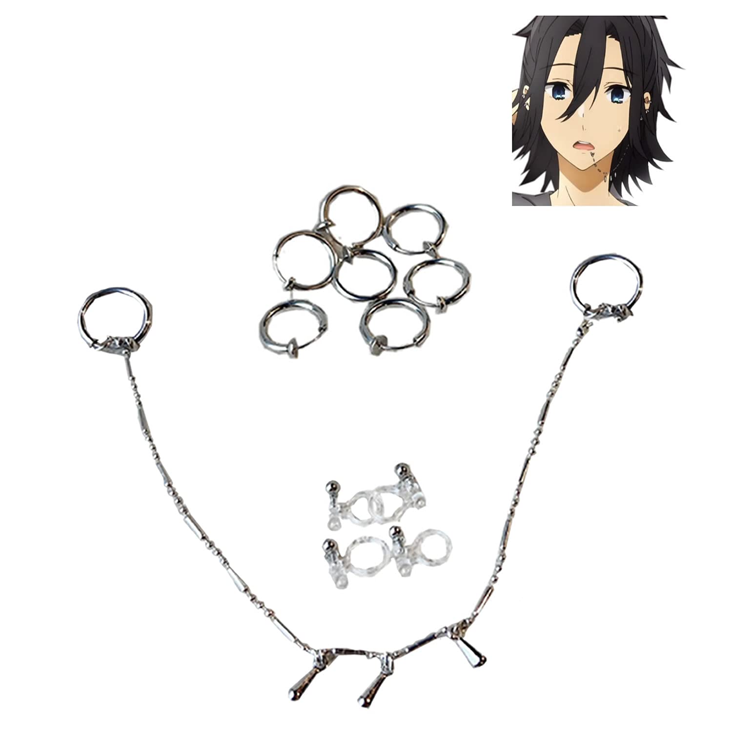 Tugia Miyamura Izumi Earring,Anime Horimiya Cosplay