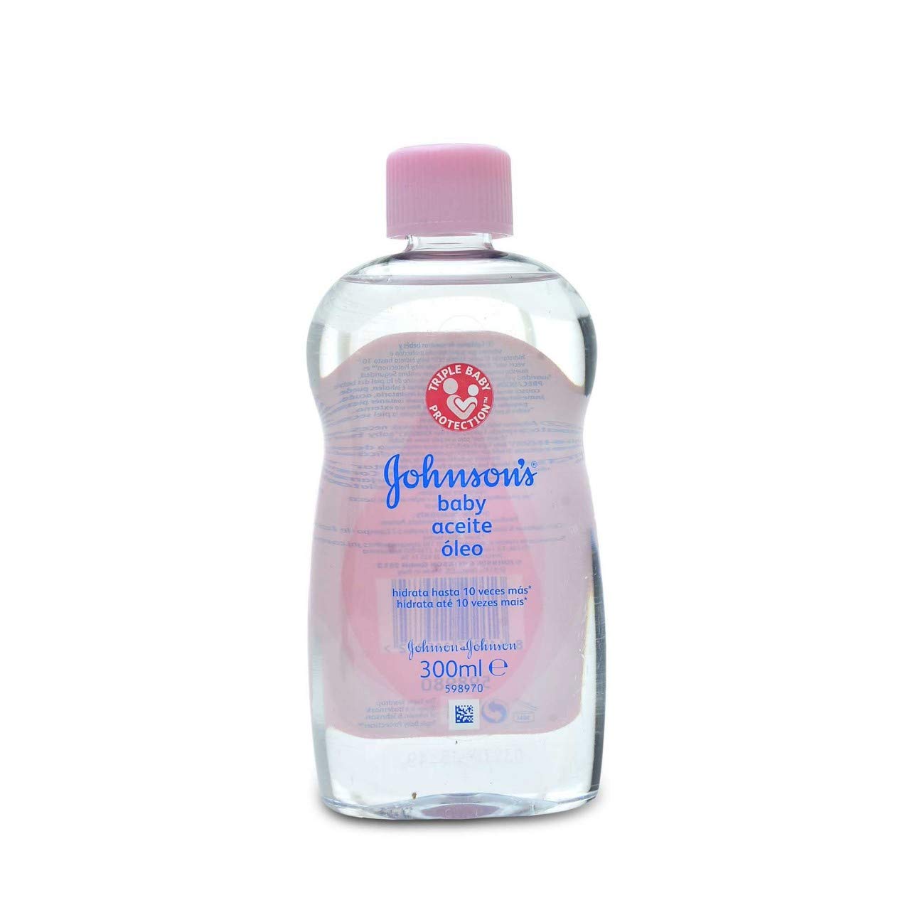 johnson's baby oil as moisturiser