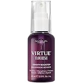 Virtue Flourish Hair Thinning Density Booster Spray Treatment, Hair Growth Product Thickens Hair, Sulfate Free, Color Safe