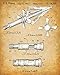 Original Hunting Bow Patent Prints - Set of Four Photos (8x10) Unframed - Makes a Great Cabin Decor and Gift Under $20 for Archers and Bow Hunters