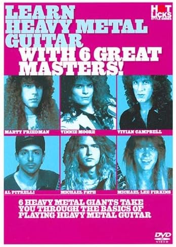 Learn Heavy Metal Guitar with 6 Great Masters