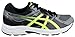 ASICS Men's Gel Contend 3 Running Shoe, Carbon/Flash Yellow/Black, 9.5 M US