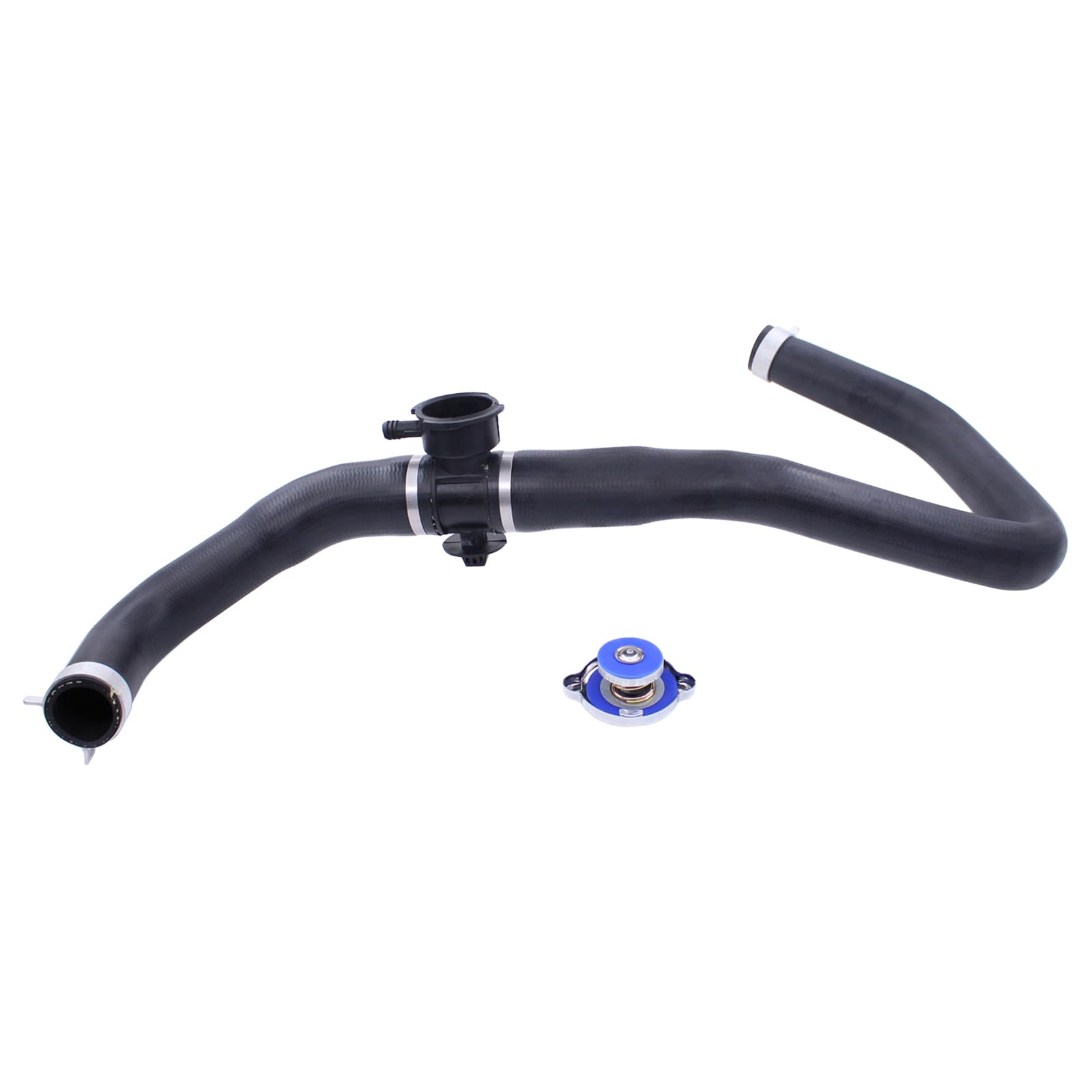 Photo 1 of MOTOKU Upper Radiator Coolant Hose with Cap for Jeep Patriot Compass 2007-2017 for Dodge Caliber 2007-2012