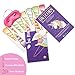 bliss & co. “Pin the Horn on the Unicorn” Party Game, Large 21 x 28 Poster, 20 Stickers, Games, Supplies, and Decorations