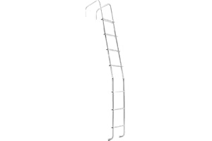 Quick Products QP-ERLS Universal Exterior RV Ladder - Silver