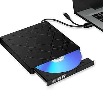 External USB 3.0 DVD CD RW Drive Writer Burner DVD Player Optical Drives For Laptop