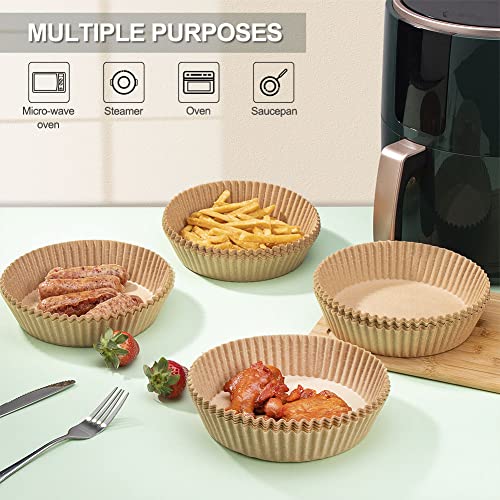 GiFBERA Air Fryer Disposable Paper Liner Superior 6.3Inch Air Fryer