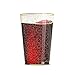 100 Glitter Plastic Cups 10 Oz Clear Plastic Cups Tumblers Gold Glitter Cups Disposable Wedding Cups Elegant Party Cups Recyclable and BPA-Free