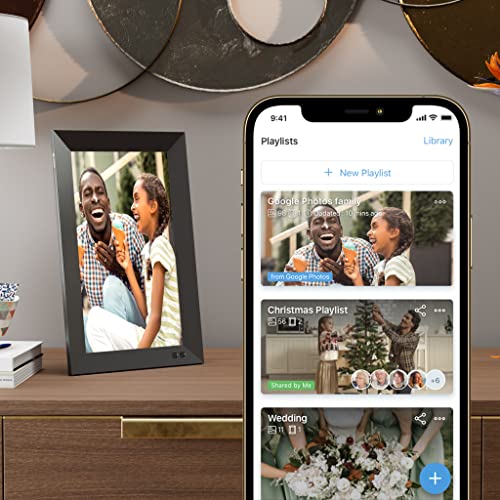 Nixplay 13.3 inch Smart Digital Photo Frame with WiFi (W13D) Black