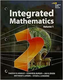 Hmh Integrated Math 2 Interactive Student Edition Volume 1 Consumable 2015 Houghton Mifflin Harcourt 9780544389830 Books
