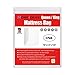 [2-Pack 5-Mil] HOMEIDEAS Mattress Bag (Queen/King) for Moving and Storage Opaque Mattress Disposal Bag - Heavy Duty & Tear Resistant