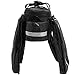 Bicycle Rear Bag，OUTERDO Bike Pannier Tail Back Seat Bag Package Handbag Cycling Bike Tail Rack Bag with Rain Cover Shoulder Strap Bag Pannier Pouch Trunk Storage Pack Travel Black
