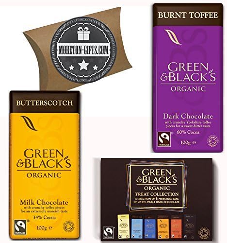 Green And Blacks The Man's Green And Black's Toffee Butterscotch Addict Treat Collection By Moreton Gift's Ideal Father's Day, Birthday Gift