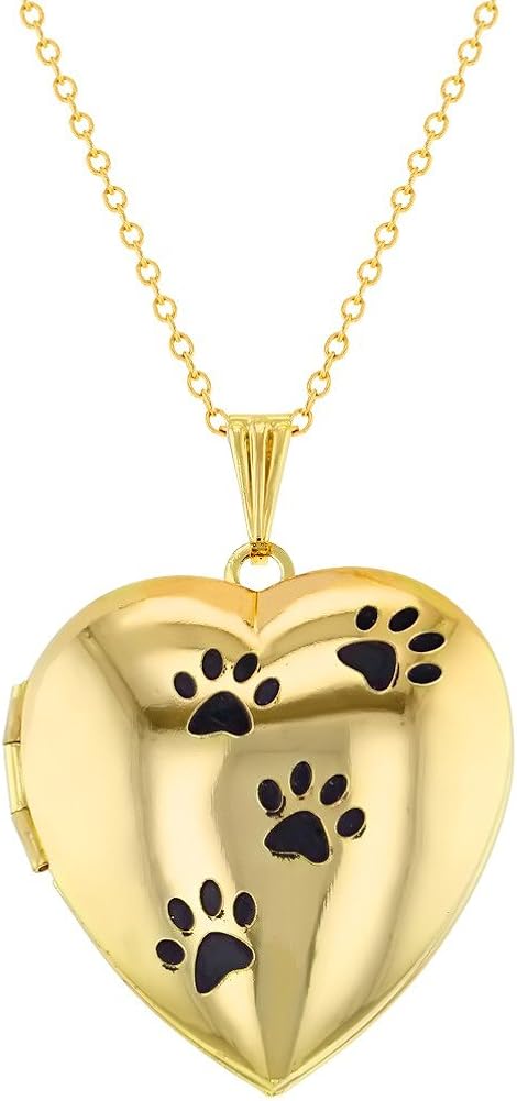 my dog paw print necklace