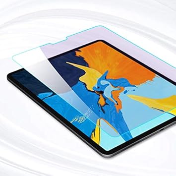 Amazon Com Perfectsight Screen Protector Compatible With Ipad Pro 12 9 Inch 2020 And 2018 Model Anti Blue Light Filter Anti Fingerprint Tempered Glass 1 Pack Computers Accessories