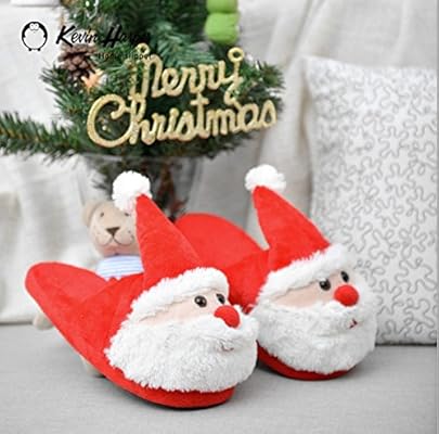 xmas slippers ladies