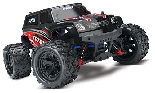 Traxxas Latrax Teton: 1/18 Scale 4wd Electric Monster Truck with TQ 2.4 GHz Radio System, Red