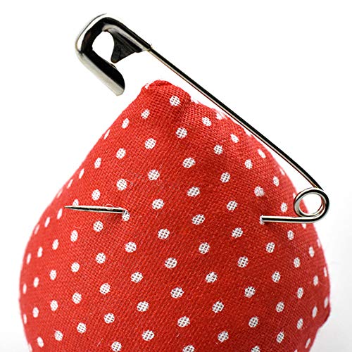 image for Vrupin Stainless Steel Safety Pins,Safety Pins Bulk Metal Silver Sewin