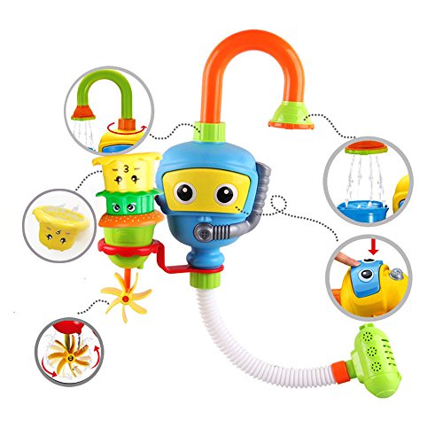 Happytime Baby Bathtub Toy Diver Game Water Toys 3 Stackable and