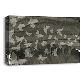 Canvas Wall Art Abstract Ink Storry...