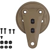 Mid-Low Ride Holster Platform Adapter Belt Loop 360 °Rotation Receiver Mounts with Adjustable Thigh Straps