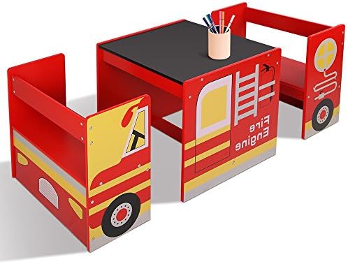 childrens wooden table and chairs amazon