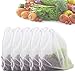 HAZOULEN Set of 5 Strong Washable Fine Mesh Reusable Produce Bags - Fit for Shopping and Storage