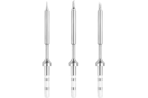 FEITA Pinecil TS100 Soldering Iron Tips Replacement for Mini Portable Micro Solder Pen Various Models Stations Tool Soldering Accessories (TS-I/BC2/KU 3pcs)
