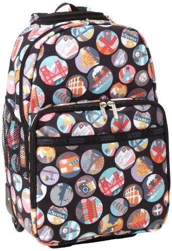 lesportsac luggage rolling backpack