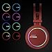 AUKEY Gaming Headset with Noise Isolating & Volume Control, USB Headset with Virtual 7.1-Channel Surround Sound and RGB Light for PC / PS4 (Red)thumb 2