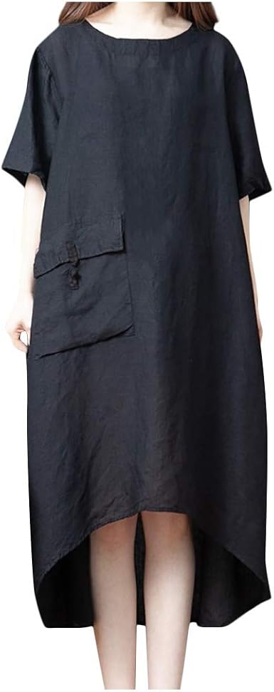 Franterd Womens Baggy Dresses Autumn 