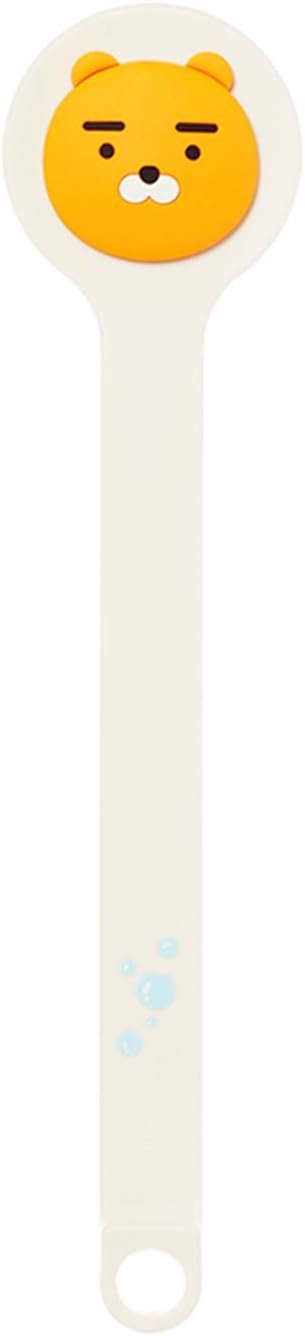 KAKAO FRIENDS Official- Bath Body Brush with Long Handle for Exfoliating and Scrubbing (Ryan)