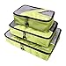 Travel Packing Cubes - 3 pc Set - Packing Organizers for Accessories