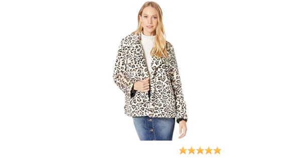 love token leopard jacket