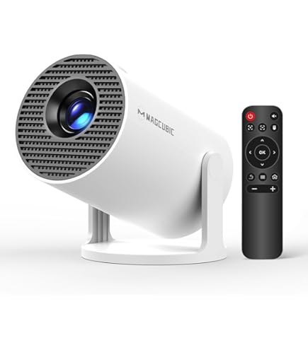 Amazon.com: Mini Projector with WiFi and Bluetooth, 4K 1080P