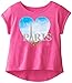The Children's Place Girls' Short Sleeve Graphic Jogger Tee