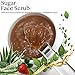 Face Sugar Scrub - Facial and Body Exfoliator for Cellulite - Skin Brightening & Hydrating - Pore Care, Acne, Sebum Control - Facial Scrub with Andiroba Oil - Forest Heal (125 ml / 4.4 fl.oz)…