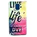 Note 4 Case,Galaxy Note 4 Case, Welity Live Life Sea Pattern Design Pu Leather with wallet Case for Samsung Galaxy Note 4 and one gift